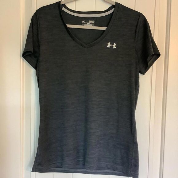 Under Armour Women's V-Neck Performance Tee - Medium - Picture 1 of 3